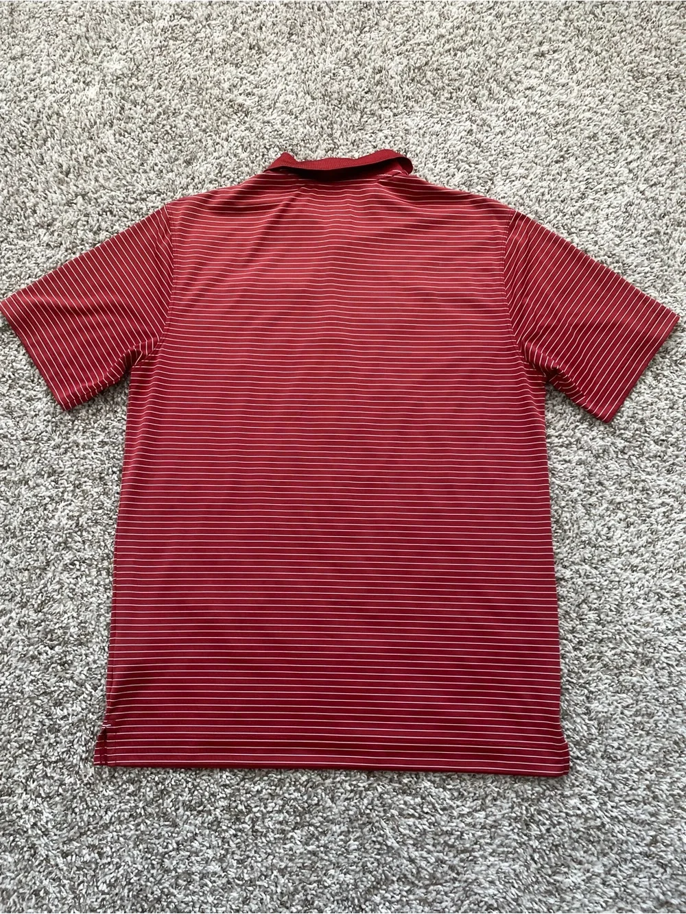 Nike Stadium Striped WSU Washing State Cougars Polo Men’s Medium